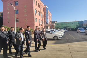 市委領導考察